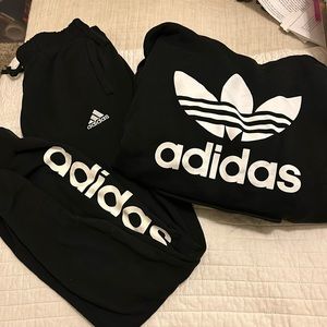 Black Adidas Sweatsuit